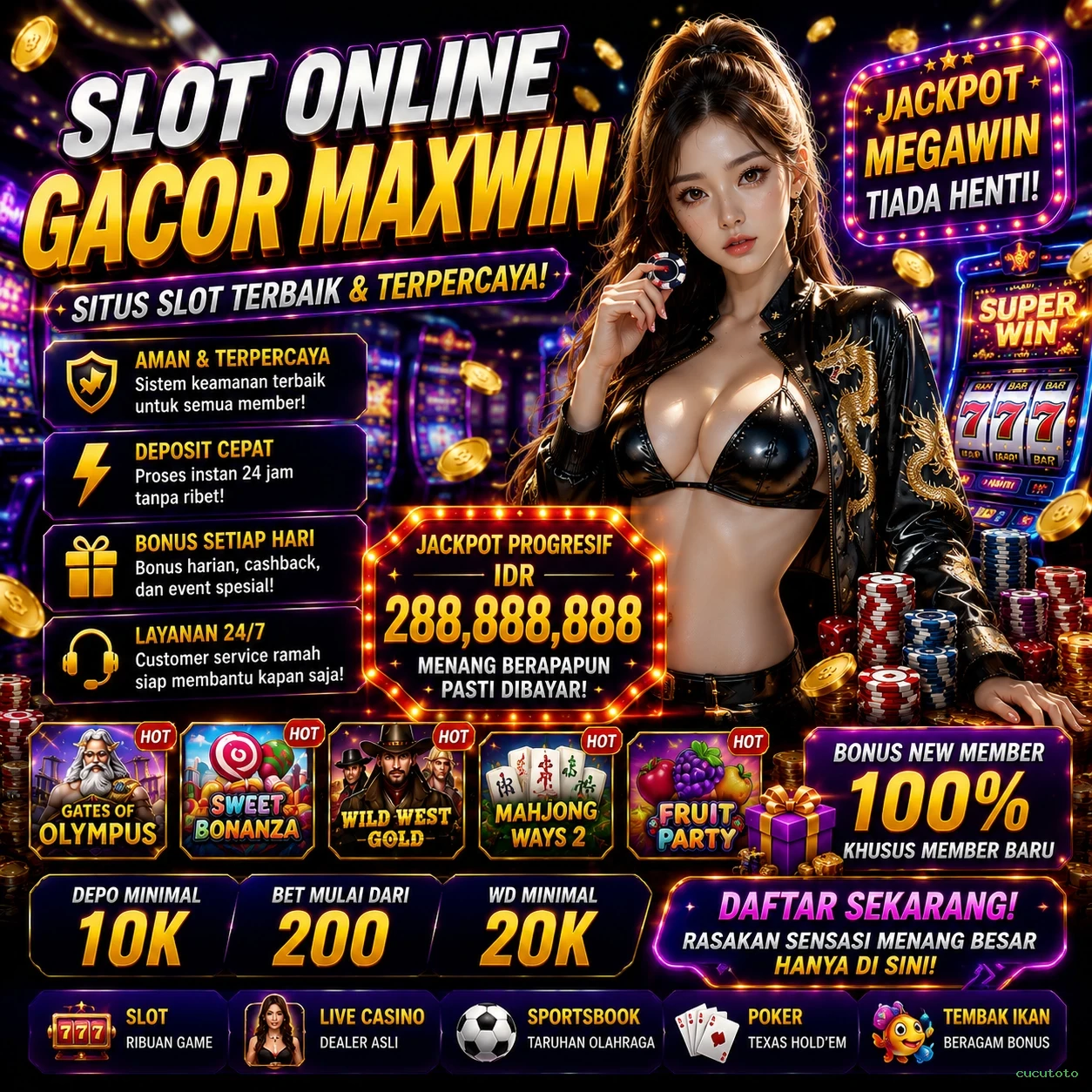 Ikon aplikasi cucutoto resmi